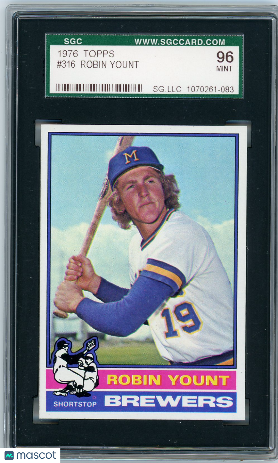 1976 Topps Robin Yount #316 SGC 9