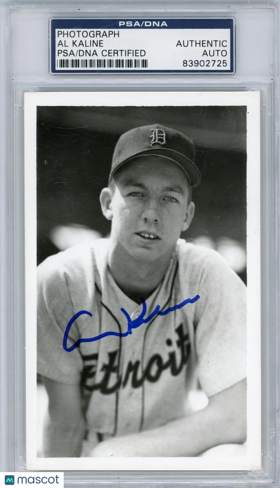 Al Kaline PSA A Auto A