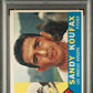 1960 TOPPS SANDY KOUFAX #343 PSA AUTHENTIC AUTO