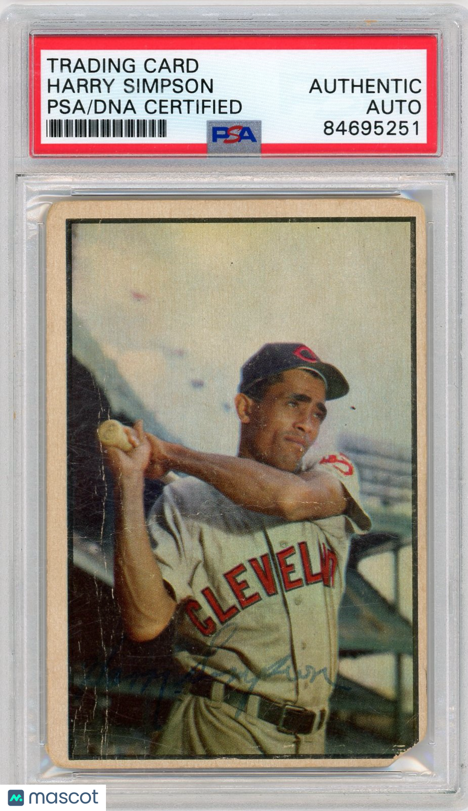 Harry Simpson PSA A Auto A