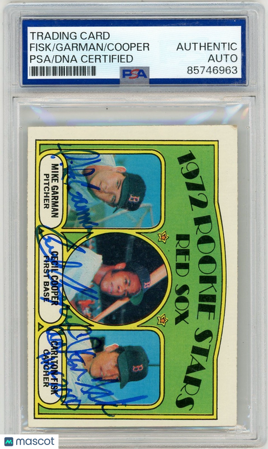 2022 Carlton Fisk PSA A Auto A