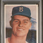 1957 TOPPS DON DRYSDALE #18 PSA 3 AUTO 8