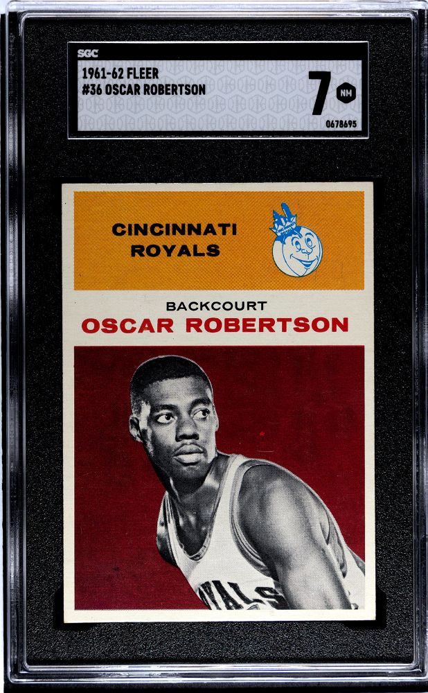 1961-62 FLEER OSCAR ROBERTSON #36 SGC 7