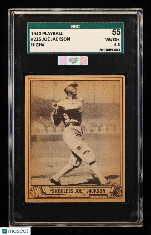 1940 Playball Joe Jackson #225 SGC 4.5