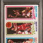 1980 TOPPS SCORING LEADER BIRD,ERVING,JOHNSON PSA 7