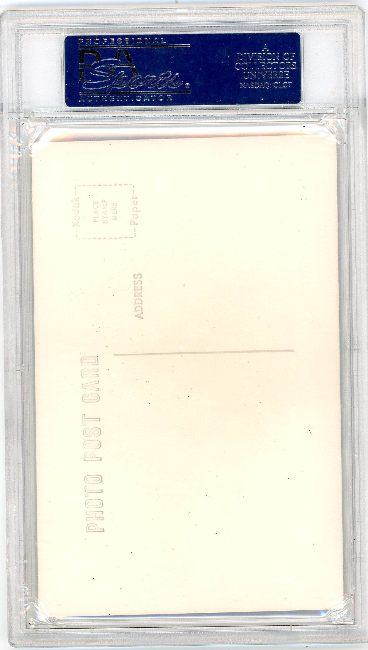 Lloyd Waner PSA A Auto A