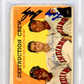 1959 Topps Doby Colavito Minoso Destruction Crew #166 BAS Auto Authentic