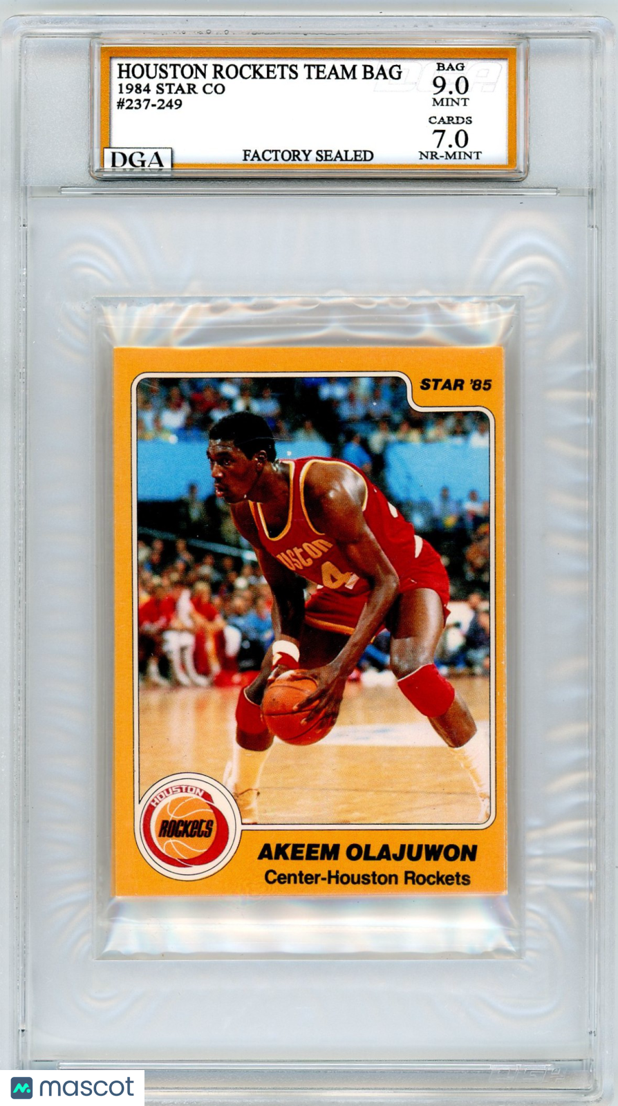1984 Star Houston Rockets Team Bag DGA 9