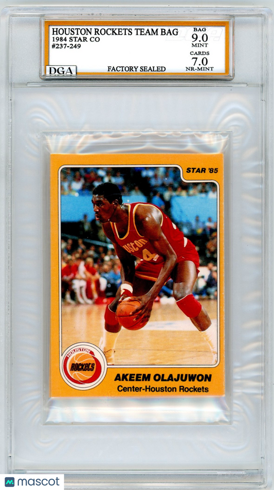 1984 Star Houston Rockets Team Bag DGA 9