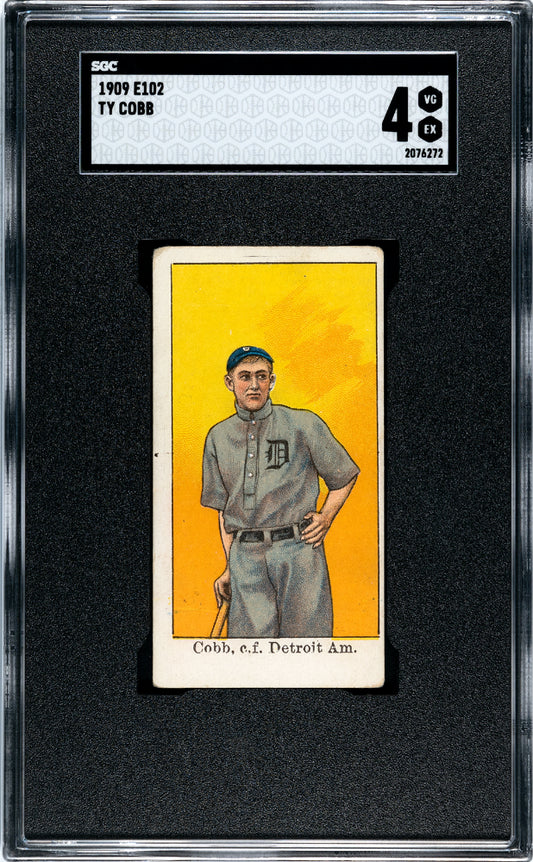 1909 TY COBB E102 SGC 4
