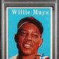 1958 TOPPS WILLIE MAYS #5 PSA/DNA 2.5 AUTO 10