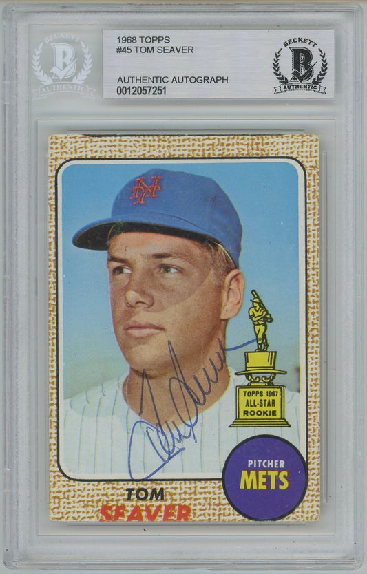1968 Topps Tom Seaver #45 BGS A