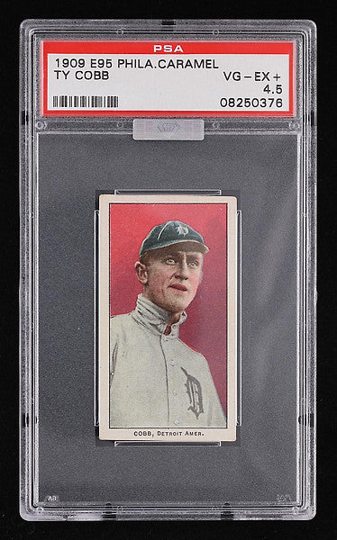1909 E95 Philadelphia Caramel Ty Cobb PSA 4.5