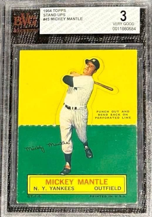 MEGA BREAK - 1952 Topps Mickey Mantle RC SGC 1.5!! (FEB 2025)