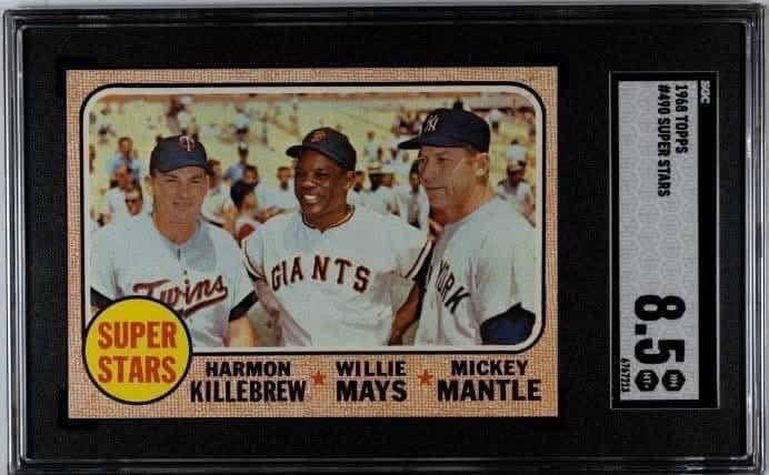 MEGA BREAK - 1952 Topps Mickey Mantle RC SGC 1.5!! (FEB 2025)