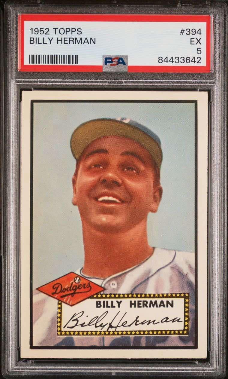 MEGA BREAK - 1952 Topps Baseball PSA Graded Complete Set!!