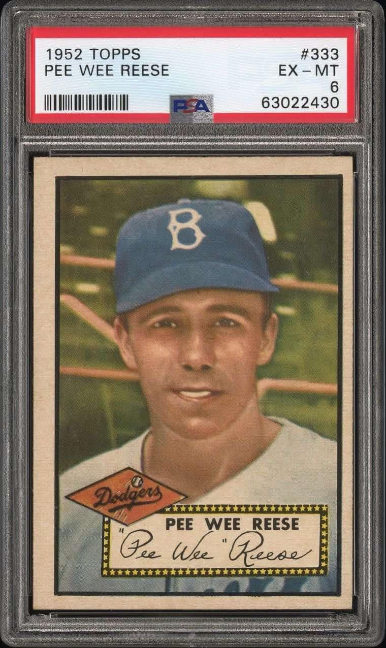 MEGA BREAK - 1952 Topps Baseball PSA Graded Complete Set!!