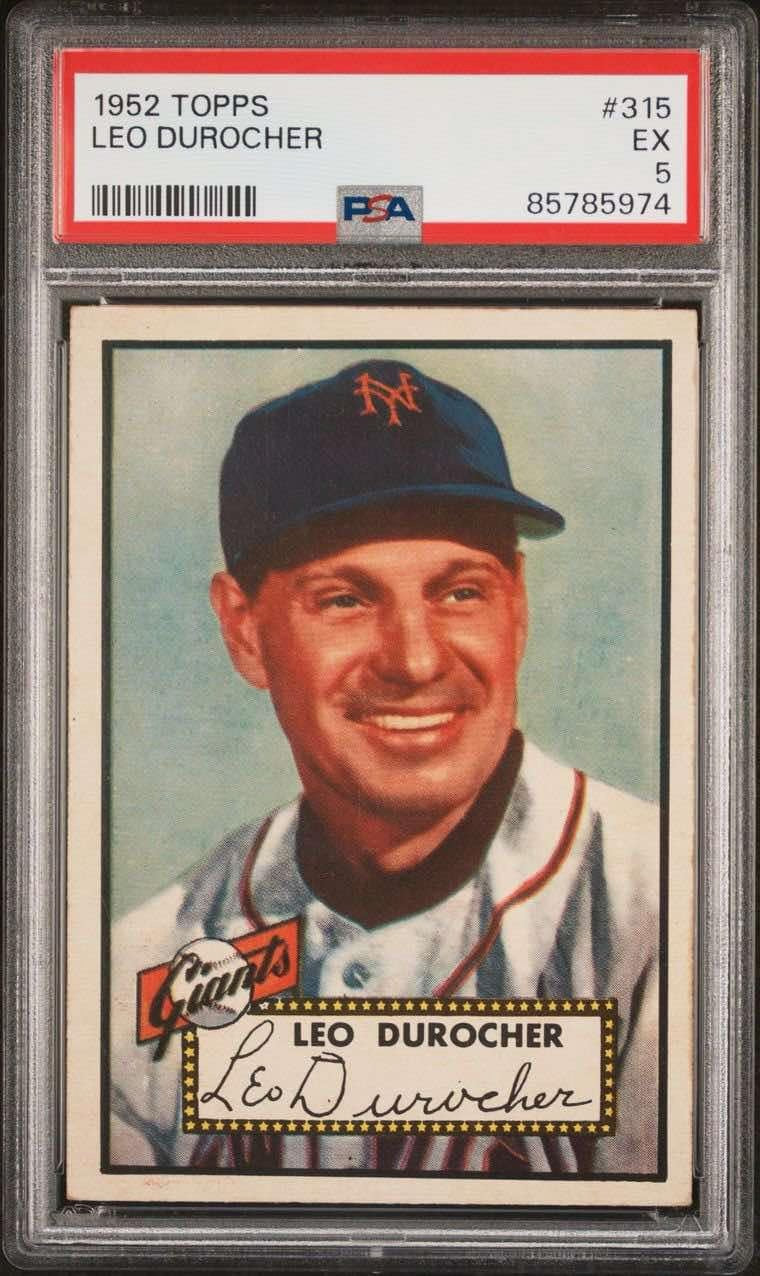 MEGA BREAK - 1952 Topps Baseball PSA Graded Complete Set!!