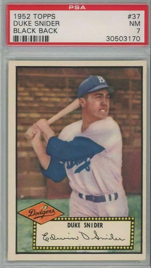 MEGA BREAK - 1952 Topps Baseball PSA Graded Complete Set!!