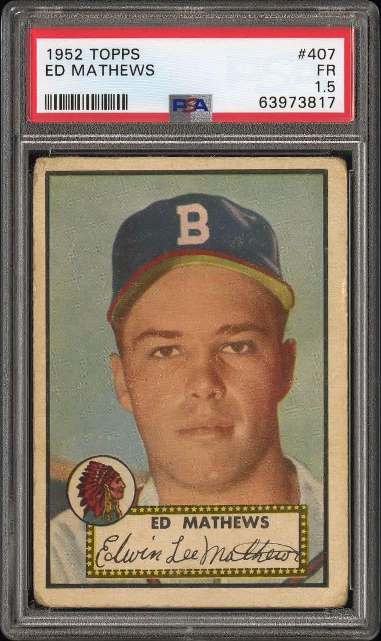 MEGA BREAK - 1952 Topps Baseball PSA Graded Complete Set!!