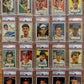 MEGA BREAK - 1952 Topps Baseball PSA Graded Complete Set!!