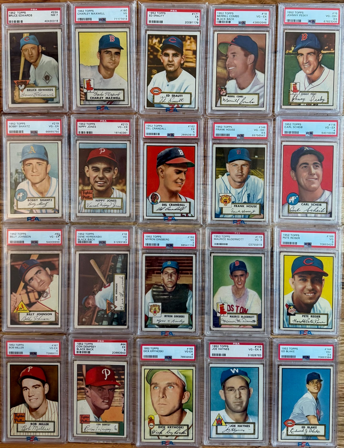 MEGA BREAK - 1952 Topps Mickey Mantle RC SGC 1.5!! (FEB 2025)