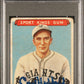 1933 SPORT KINGS CARL HUBBELL BASEBALL #42 PSA 1