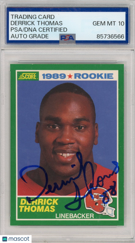 2020 Derrick Thomas PSA A Auto 10