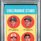 1963 TOPPS 1963 ROOKIE STARS #537 PSA 4