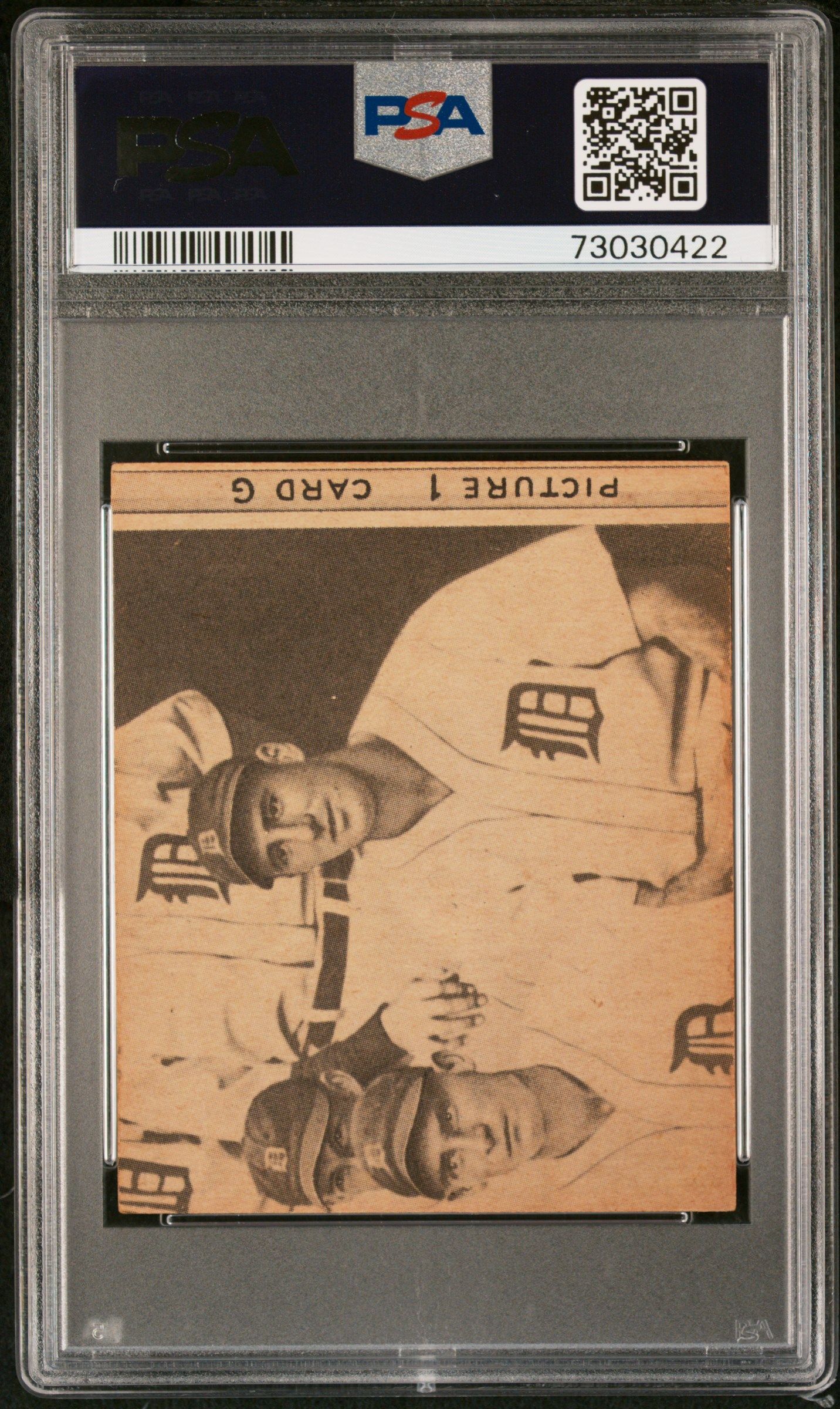 1935 GOUDEY LESLIE/FREY 4-IN-1 STRIPP/W.CLARK #1G PSA 4