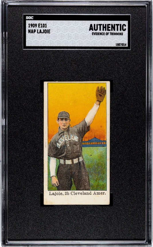 1909 NAP LAJOIE E101 (E101) SGC AUTHENTIC