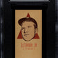 1964 TOPPS MICKEY MANTLE PHOTO TATOOS RED TRIANGLE, YELLOW BACKGROUND SGC 6