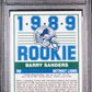 1989 Score Barry Sanders #257 PSA 10