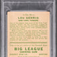 1933 Goudey Lou Gehrig #92 PSA 3