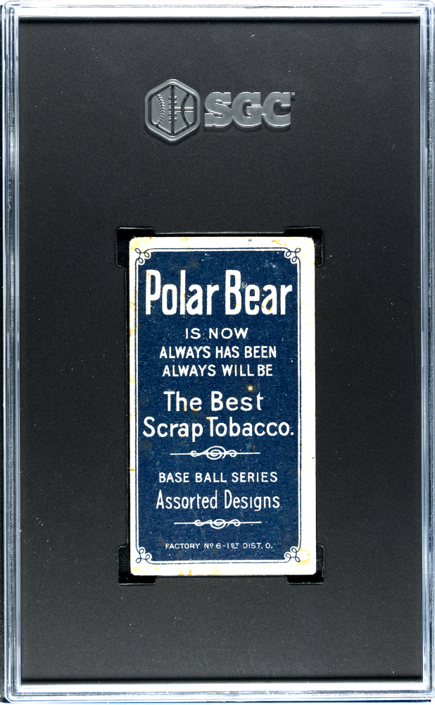 1909 Polar Bear (T206) Rube Dessau SGC 2