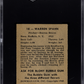 1948 Bowman Warren Spahn #18 SGC 3.5