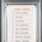 1970 Milton Bradley Reggie Jackson PSA 9
