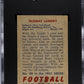 1951 Bowman Thomas Landry #20 SGC 5