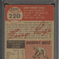 1953 Topps Satchell Paige #220 PSA 4.5