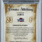 2008 Upper Deck Premier Stitchings LeBron James #PS-JA Auto 5 PSA A /5 Auto 10