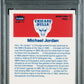 1986 Fleer Sticker Michael Jordan #8 PSA 7