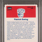 1986 Fleer Sticker Patrick Ewing #6 PSA 9