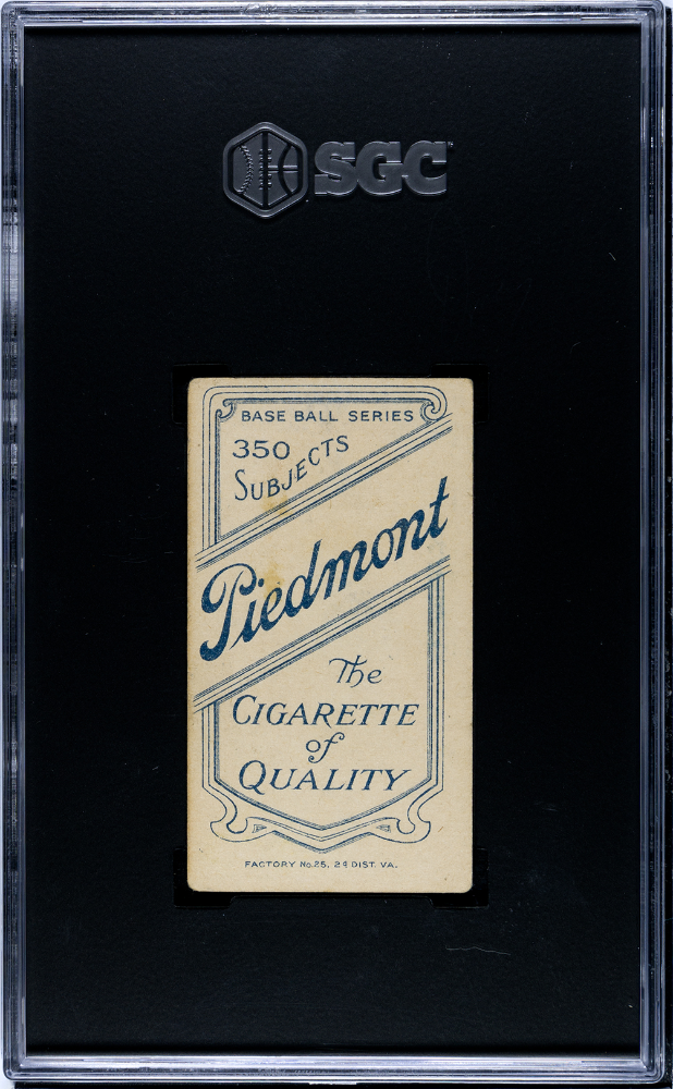 1910 Piedmont Cigarettes (T206) Shad Barry SGC 4