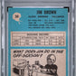 1964 Philadelphia Jim Brown #30 PSA 3