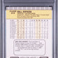 1989 Fleer Bill Ripken #616 FF Error PSA 8