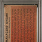 1962 Topps Managers' Dream #18 M. Mantle W. Mays PSA 1