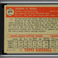 1952 Topps Joe Rossi #379 MBA 5