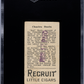 1912 Recruit Little Cigars (T207) Charles Dooin SGC 1