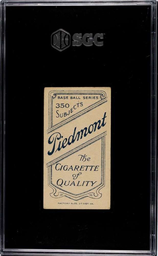 1910 Piedmont Cigarettes (T206) Dave Brain SGC 3