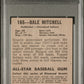 1948 Leaf Dale Mitchell #165 PSA 3